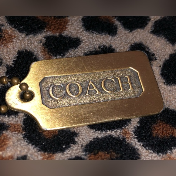 ❤️ Coach keychain metal bag tag fob key chain - Picture 2 of 6